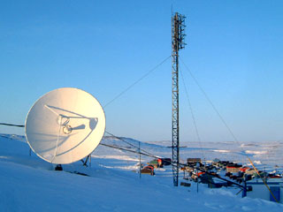 Inukjuak en hiver, satellites 2